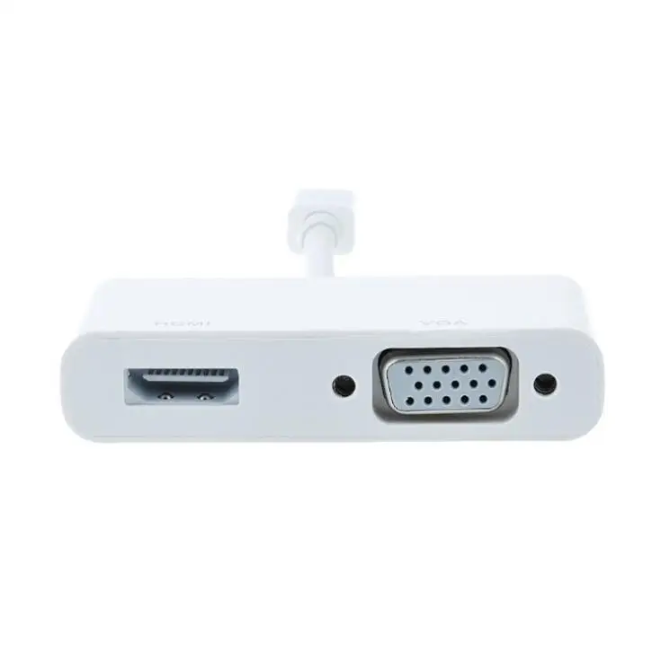 Новый мини-дисплей порт к HDMI/VGA дисплей мини DP HDMI VGA кабель адаптер для Apple MacBook Pro |