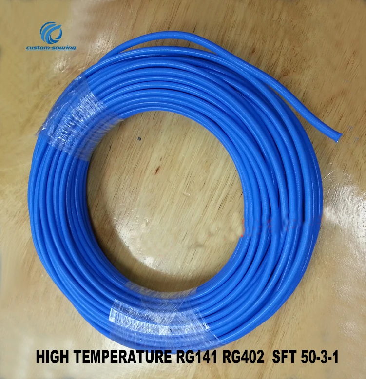 Коаксиальный кабель 10 м/20 м RG141 РЧ экранированный полугибкий провод RG402 SFT 50 3 1