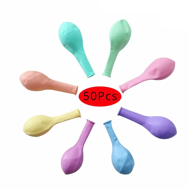 50pcs mix Color Принадлежности для надувных шаров полоска для воздушных шаров воздушные шары на день рождения Globos Arch Свадебные Украшенные фоны Baloon Stick Seal Clip вечерние принадлежности - Цвет: 50pcs mix Color