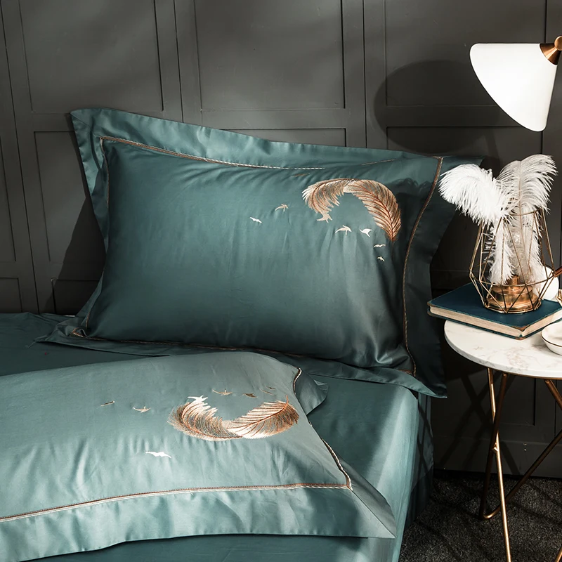 2018 100% хлопок классический европейский стиль роскошный комплект постельного