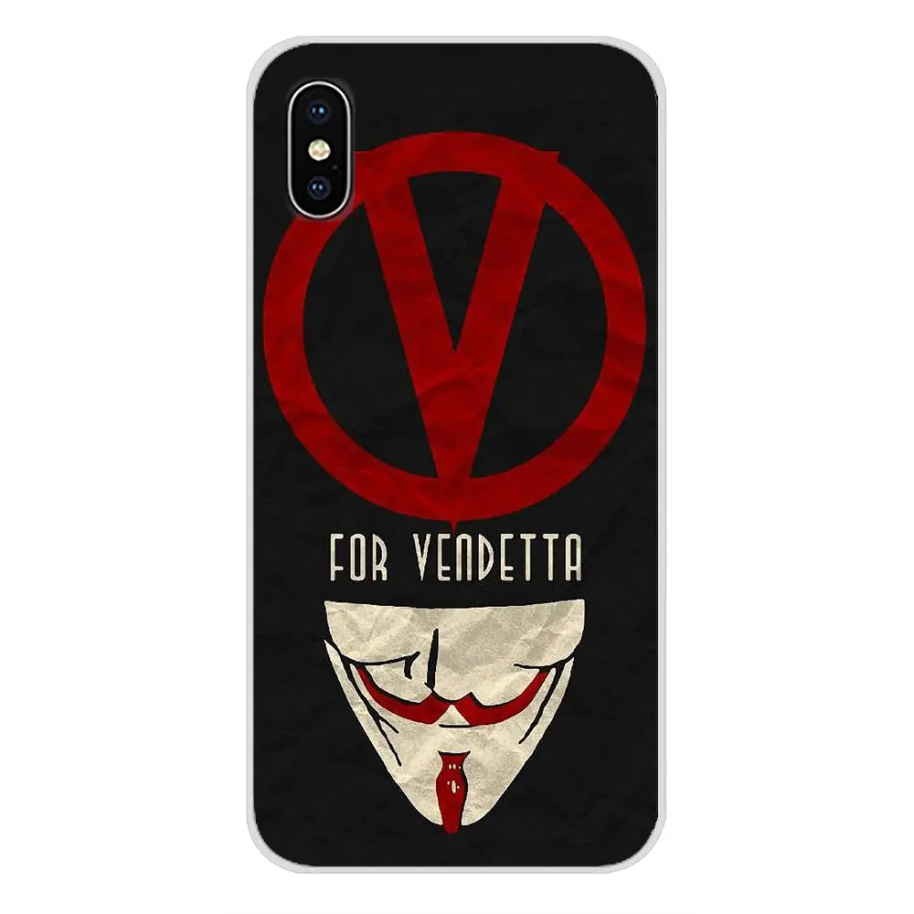 Аксессуары чехлы для телефонов Чехлы V Vendetta Samsung A10 A30 A40 A50 A60 A70 Galaxy S2 Note 2 3 Grand Core Prime |