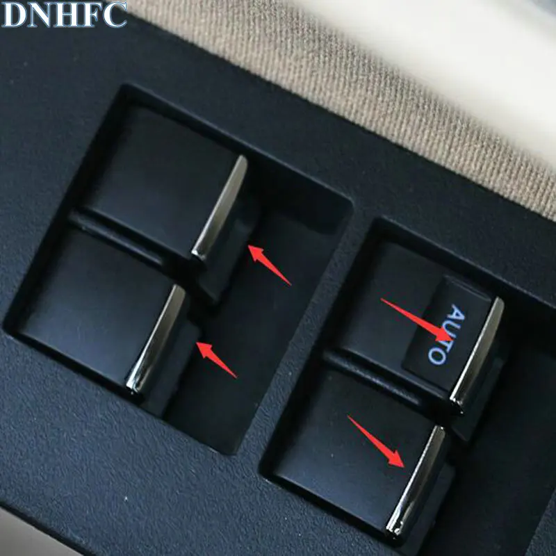 

Кнопки для подъема окон автомобиля DNHFC, декоративные блестки для TOYOTA RAV4 2013, 2014, 2015, 2016, 2017, АБС-пластик, 7 шт./компл., автоаксессуары