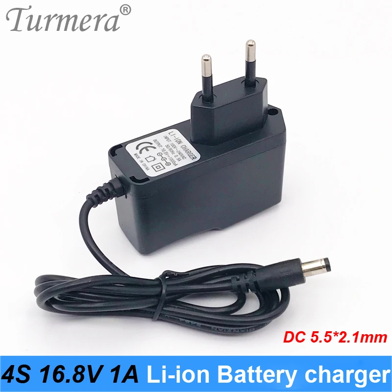 16.8v battery charger for lithium 1a with dc 5.5*2.1 screwdriver eu plug Turmera 2019 new jan5 |