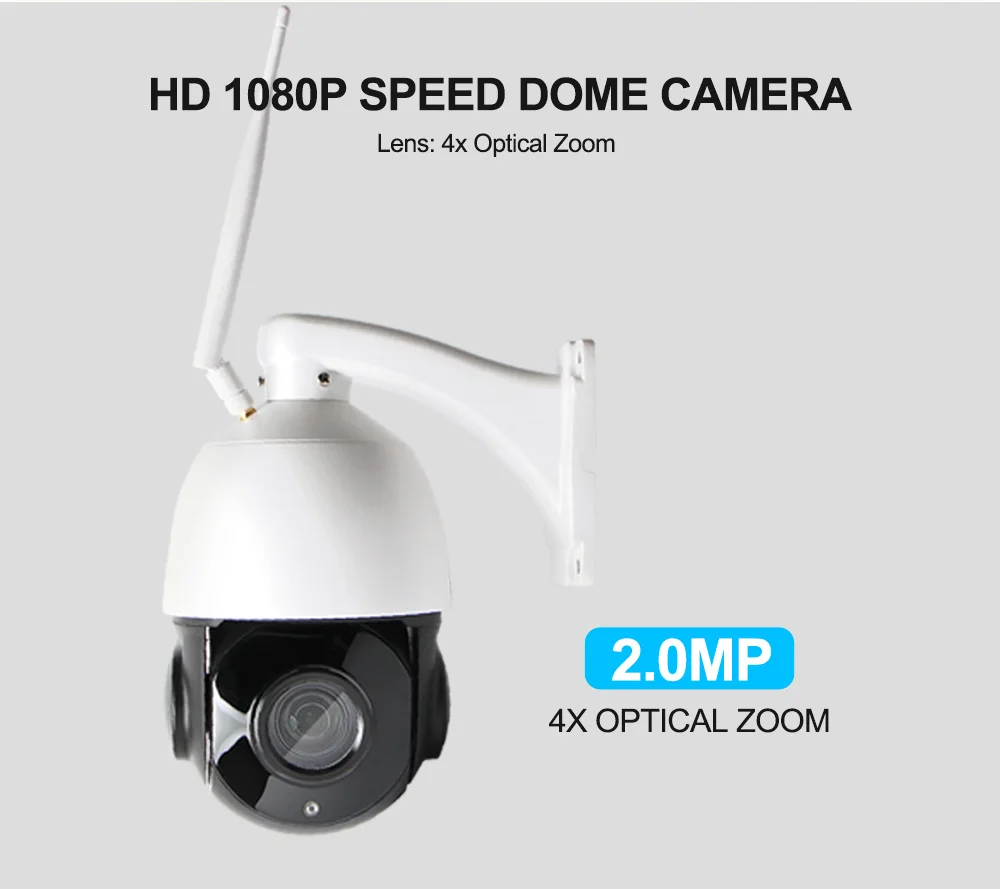 HD 1080P 3g 4G CCTV камера SIM карта скорость купольная Беспроводная PTZ камера Открытый 4X оптический зум SD карта Аудио разговор