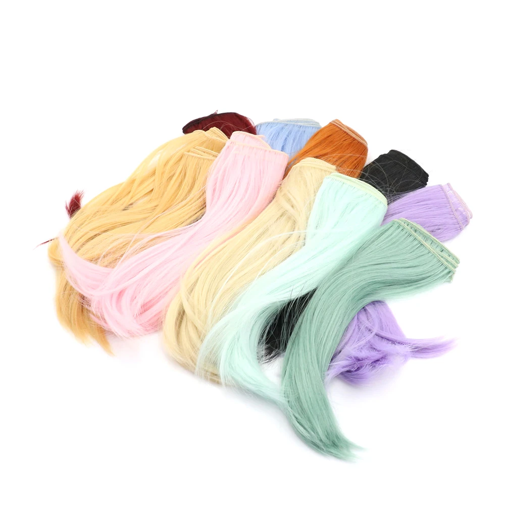 25CM*100CM Doll High Temperature Wigs DIY Wig Hair Bang Fringe For 1/3 1/4 1/6 BJD SD Dolls Accessories Wholesale | Игрушки и хобби