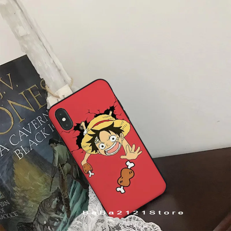 A3 Babaite милый цельный Луффи роскошный чехол для телефона для iPhone 8 7 6 6S Plus X Xs Xr XsMax 5 5S SE 5c Coque11 11pro 11promax - Цвет: A3