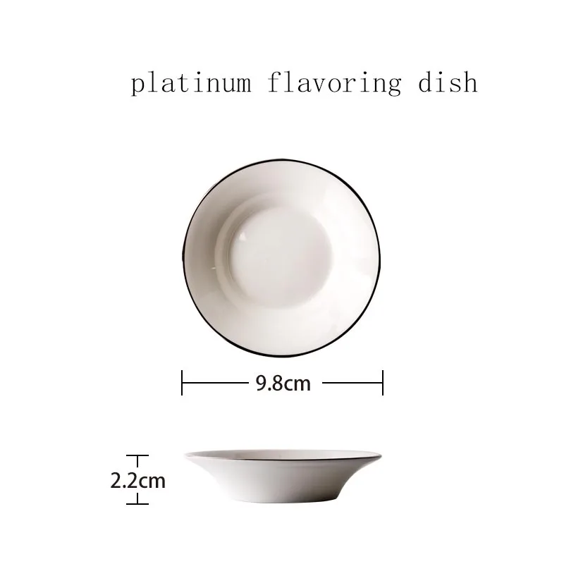 Милая маленькая керамическая тарелка в западном стиле из костяного фарфора с