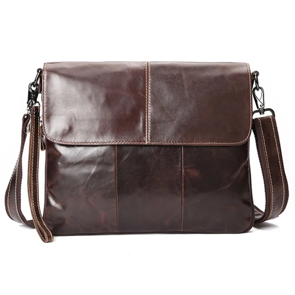 2016 Высококачественная сумка-мессенджер из натуральной воловьей кожи первого