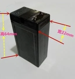 Бесплатная доставка 2 шт./лот 4V 900mAh свинцово кислотная батарея аккумуляторная