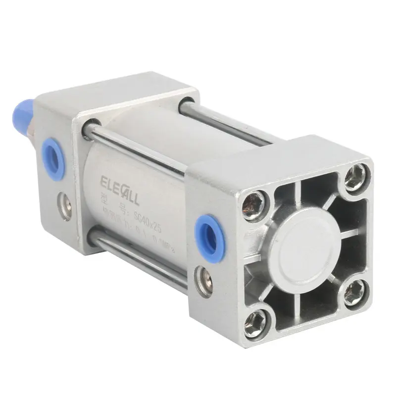 

SC40*25 / 40mm Bore 25mm Stroke Compact Double Acting Pneumatic Air Cylinder