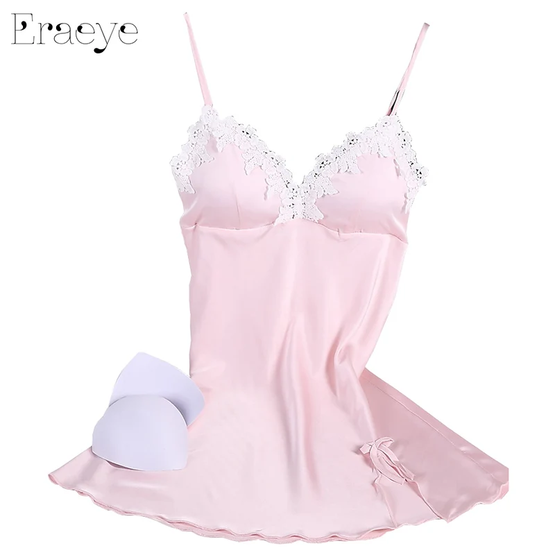 ERAEYE женская сексуальная ночная рубашка из искусственного шелка детские куклы