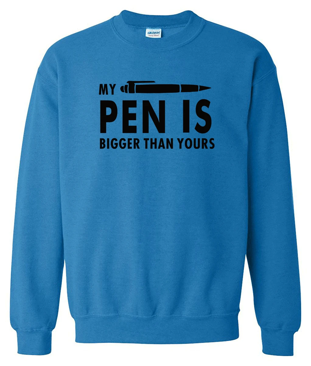 Лидер продаж весенне-зимняя мужская толстовка с надписью My Pen на 2019 флисе