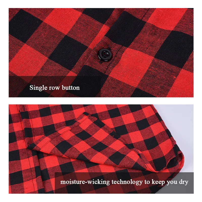 CYSINCOS красная черная клетчатая рубашка мужские рубашки 2019 новая мода Chemise Homme