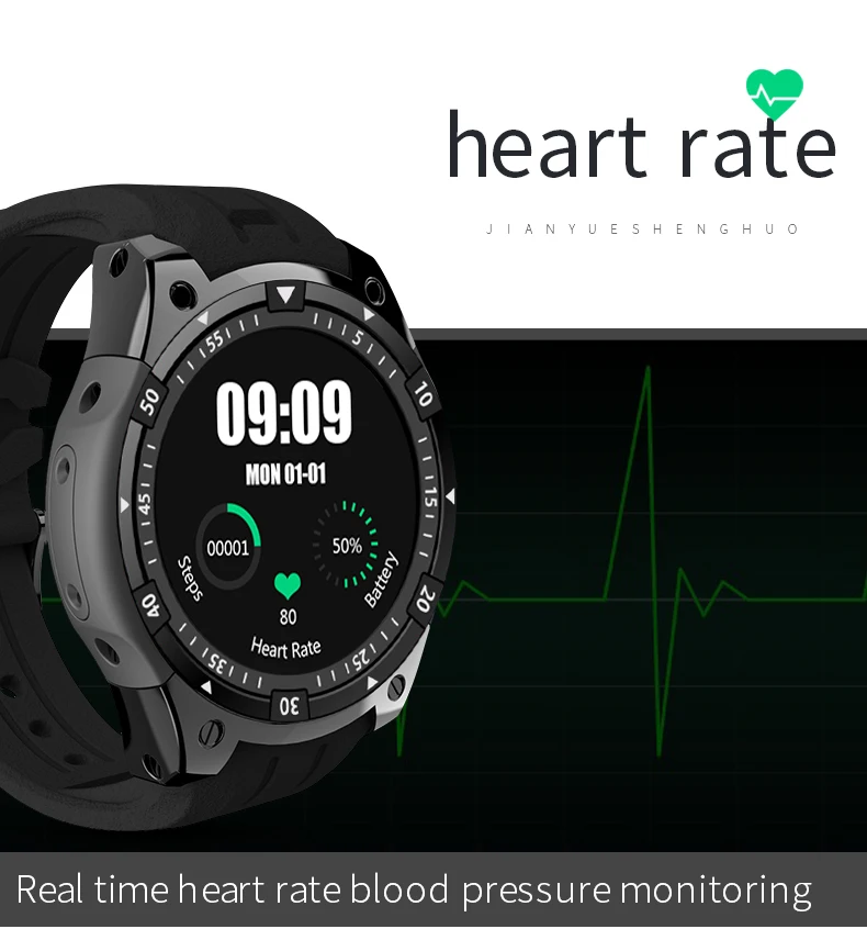 Смарт-часы SMARCENT X100 Android 5,1 OS Браслет Smartwatch MTK6580 1," AMOLED Affichage 3g SIM watchs PK Q1 Pro IWO KW88
