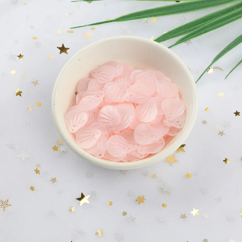 ISequins 200 шт 13 мм Sea Shell Форма пайетками DIY Швейные Украшение изделий Свадебный корабль, Для женщин ткань аксессуары