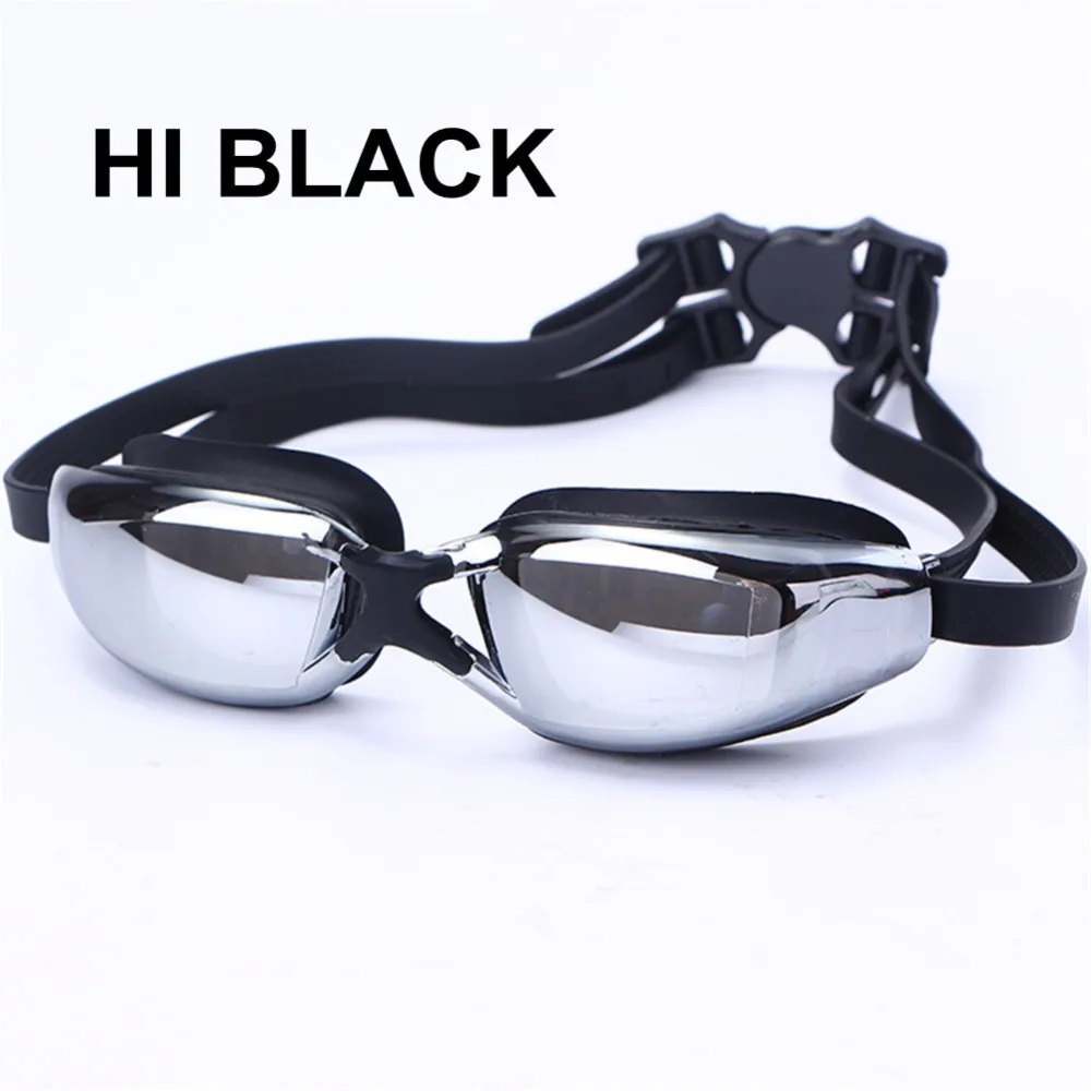 Профессиональные Водонепроницаемые очки для плавания с гальваническим