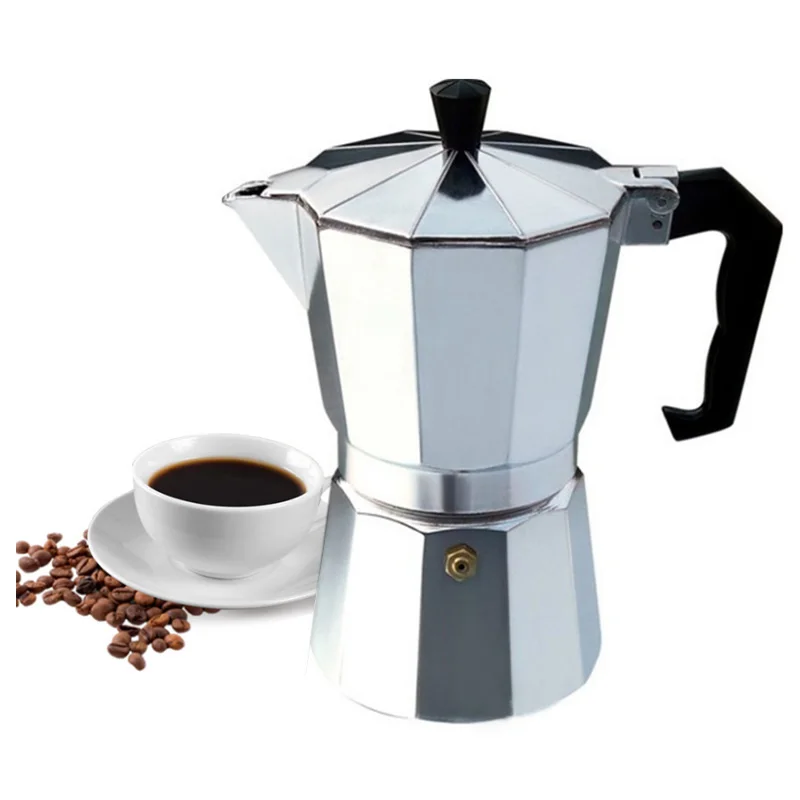 Алюминий Moka Кофеварка Mocha итальянский топ Moka Cafeteira Expresso латте плита фильтр кофе горшок Перколятор