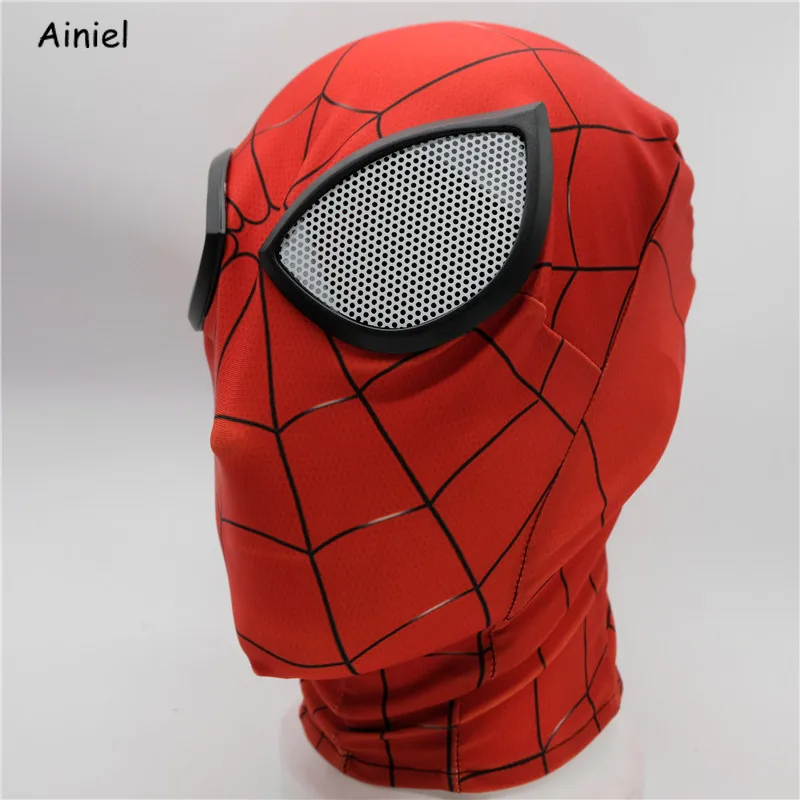 Miles Morales маска Питера Паркера маскарадный костюм супергероя зентай для взрослых