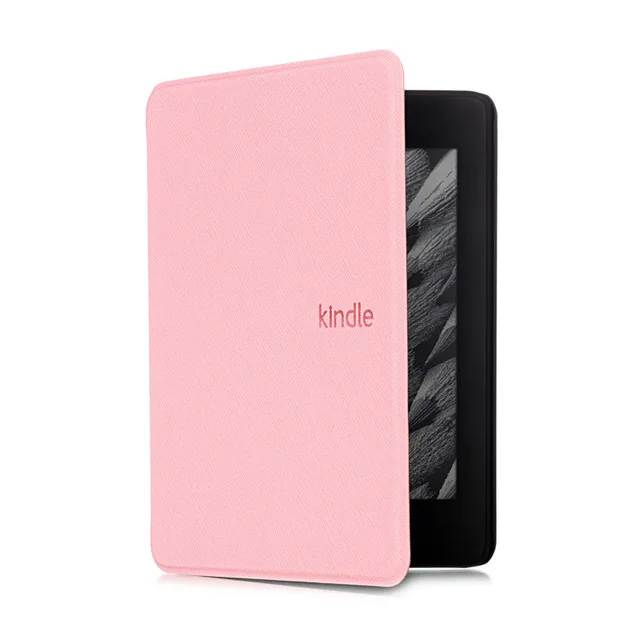 Pink Чехол для Amazon Kindle Paperwhite 4 Обложка 10 поколение Тонкий Смарт Магнитный Корпус столы протектор - Цвет: Pink