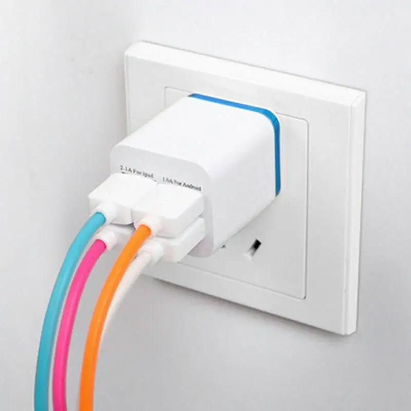 Yiwa 5.1A USB адаптер питания настенное зарядное устройство 4 порта дорожное зарядное устройство Куб Блок зарядные устройства