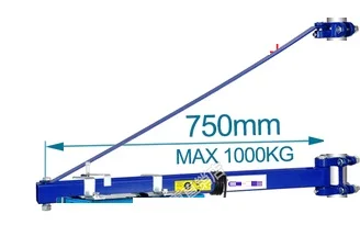 60080098 300-600кг 750-1000 мм кронштейн крепкого качества для мини электрической стальной тросовой лебедки, подъемный PA мини блок, кран оборудование - Цвет: 60080098