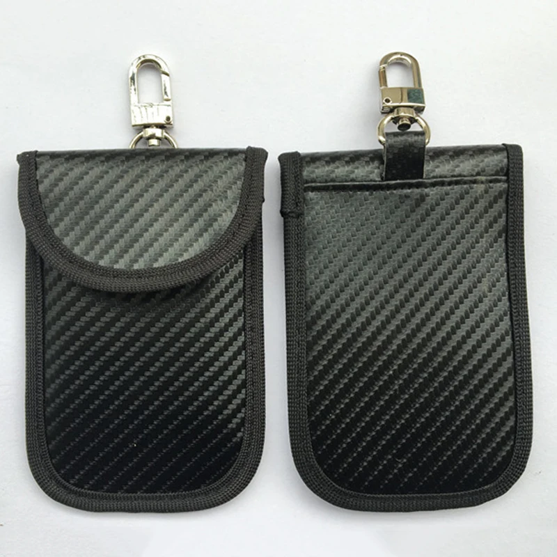 Car Key Fob Signal Blocker Cases Faraday Keyless Entry Pouch Guard RFID Bag Cage key Case Cover Accessories | Автомобили и