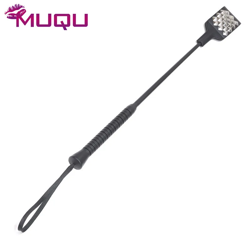 Длинные с ручкой заклепки SM Flog Spank Paddle Beat покорный раб странный фетиш бдсм кнут