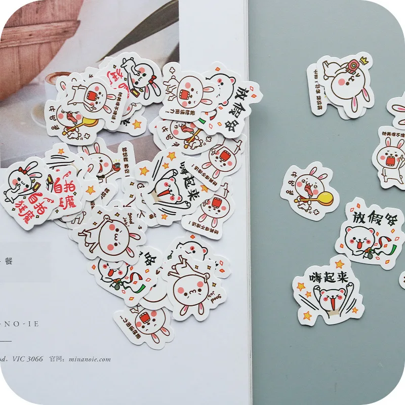 1 шт./Продавать Животные приходят канцелярские наклейки столб пакета планировщик