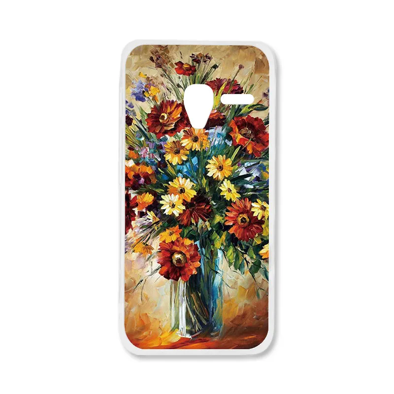 3D DIY силиконовый чехол для телефона для Alcatel OneTouch pixi 3 4G 5017D 5019D One Touch pixi 3 OT 5017X/5017A/5017E 5019 задняя крышка 4,5" - Цвет: Q014