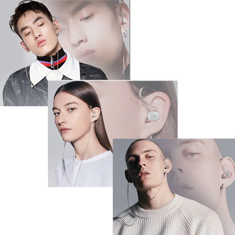 Meizu Lvie Quad драйверы наушники HiFi стерео гарнитура, шумоизолирующая со съемным кабелем IPX7 защита в уши мониторы