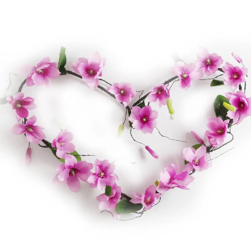 2 шт. 180 см искусственный цветок плющ гирлянда шелковая лоза зелень для фотографий