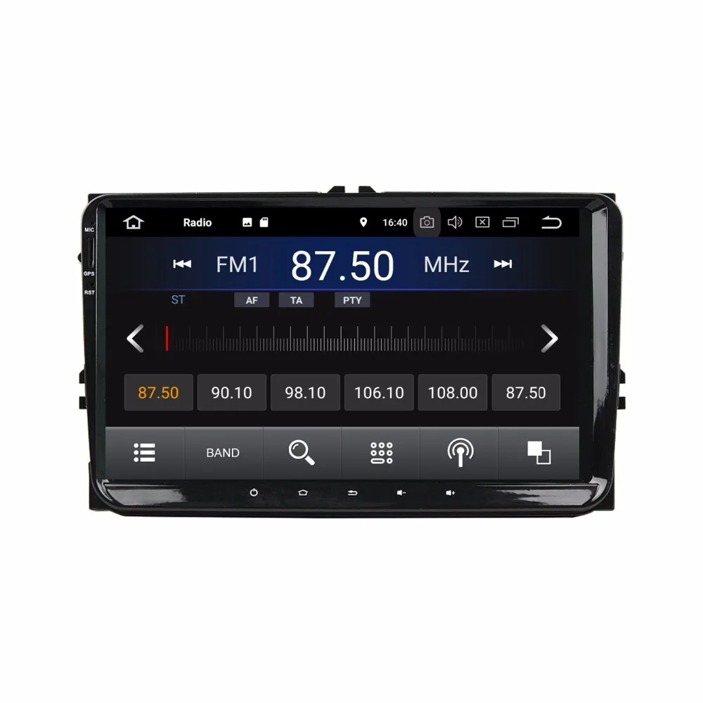 2 Гб ОЗУ четырехъядерный 9 &quotAndroid 8 1 автомобильный dvd плеер для VW Volkswagen Golf Polo Passat CC