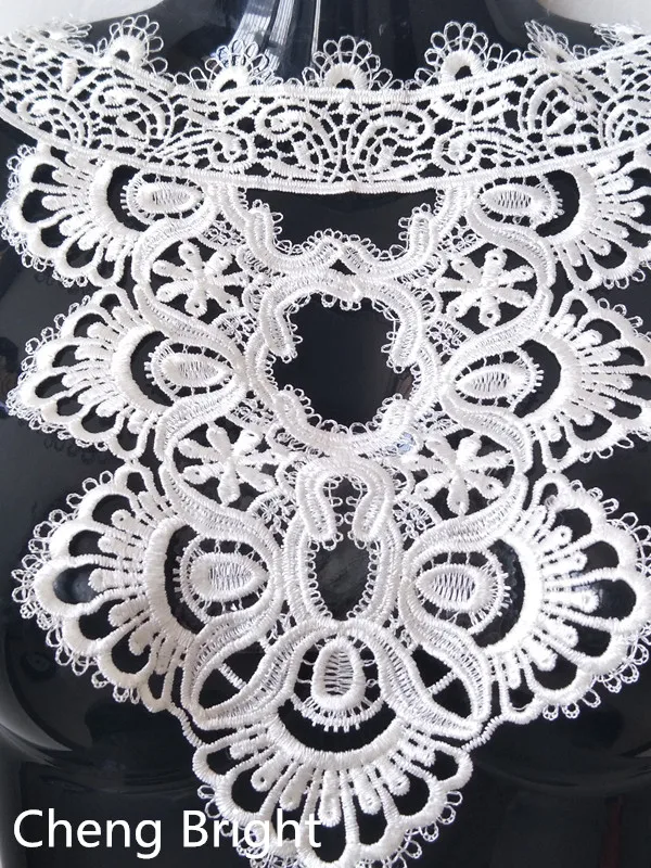 Новинка 1 шт. белый кружевной воротник 18 сексуальный стиль цветочное и сердечко