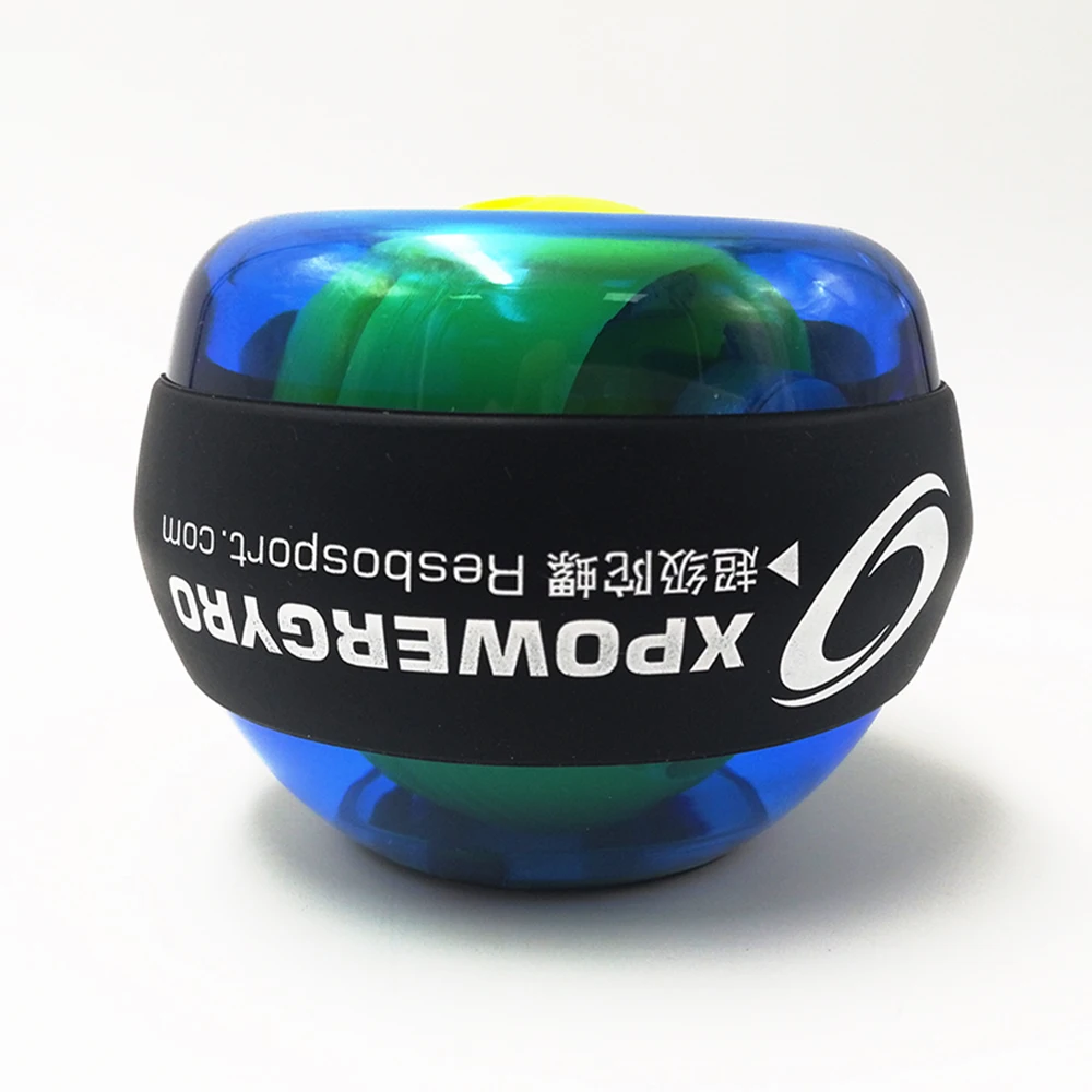 Resbo гироскоп тренировки запястья рука зеленая рука мышцы сила упражнения укрепление Мяч Тренажер оборудования для фитнеса - Цвет: Шоколад