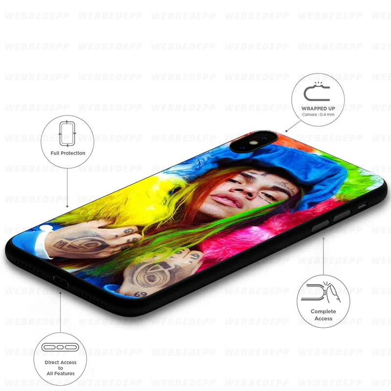 Мягкий чехол WEBBEDEPP 6ix9ine Tekashi для Huawei Mate Honor 20 6A 7A 7C 7X 8 9 9X 10 View Lite Pro 30 |