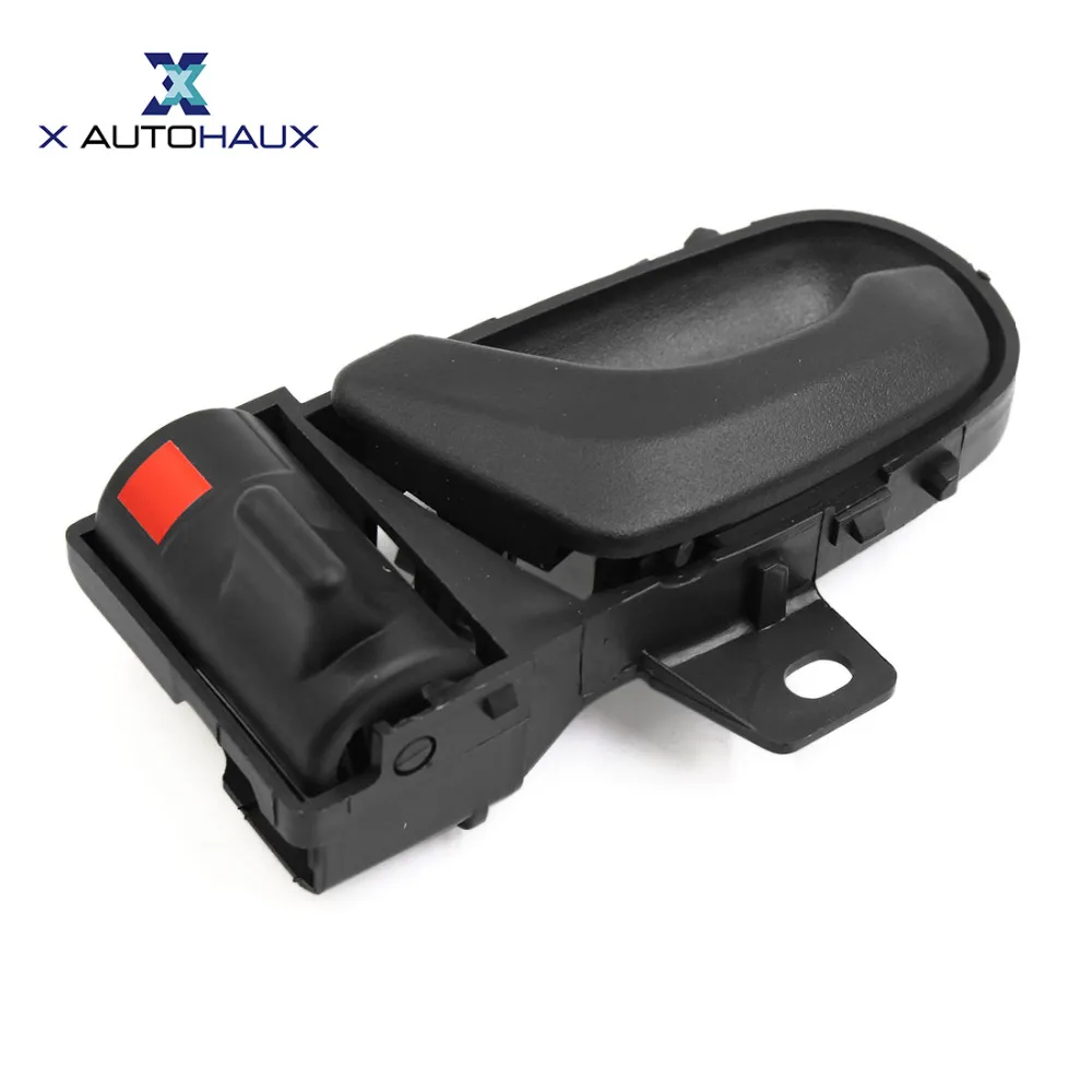 X AUTOHAUX 8313065E005ES внутренняя дверная ручка из черного пластика с левой стороны