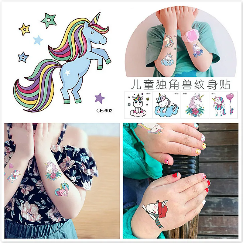 1 шт. наклейки в виде единорога волшебные трюки для профессионального мага сцены