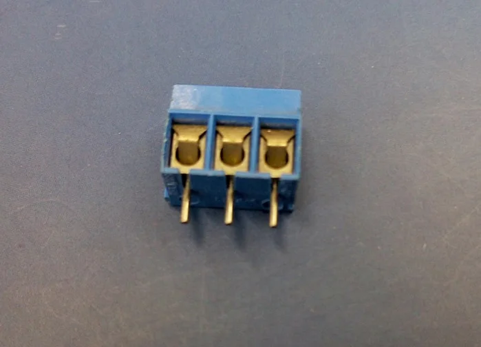 

10 PCS Screw 3Pin 5.00mm Pitch Straight Pin PCB Screw Terminal Block Connector Through hole 250V 17A