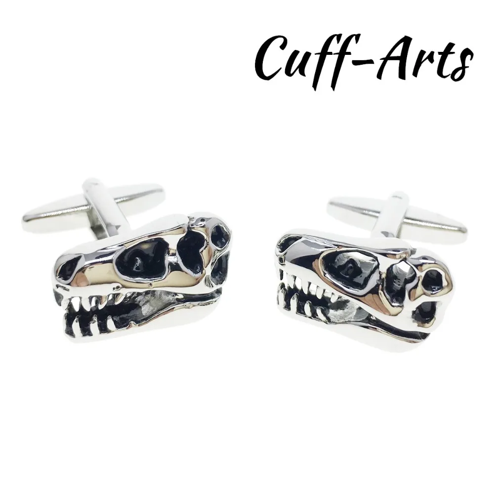 Запонки для мужчин T Rex запонки в форме головы подарки рубашка Bijoux Homme Bouton De Manchette