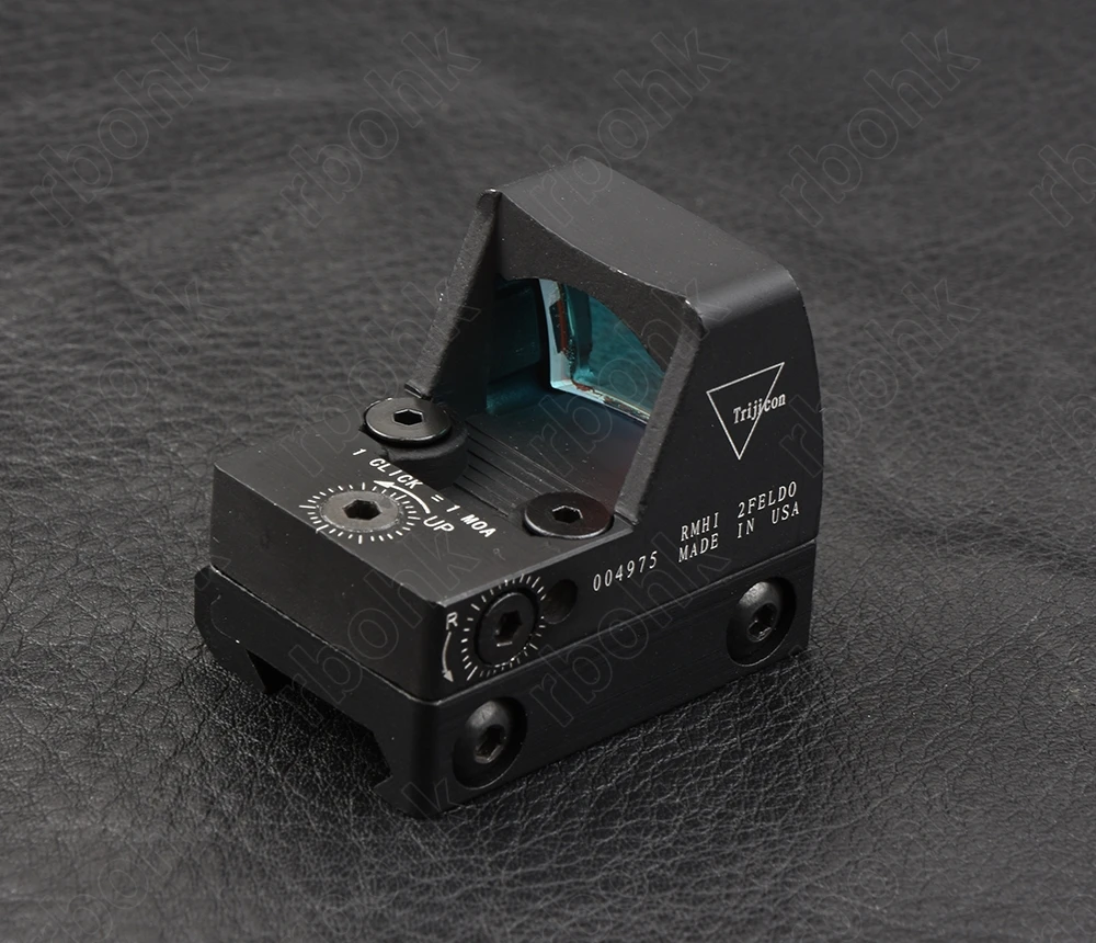 Миниатюрный прицел для винтовки Trijicon RMR Style 1x Красная точка 20 мм крепление на