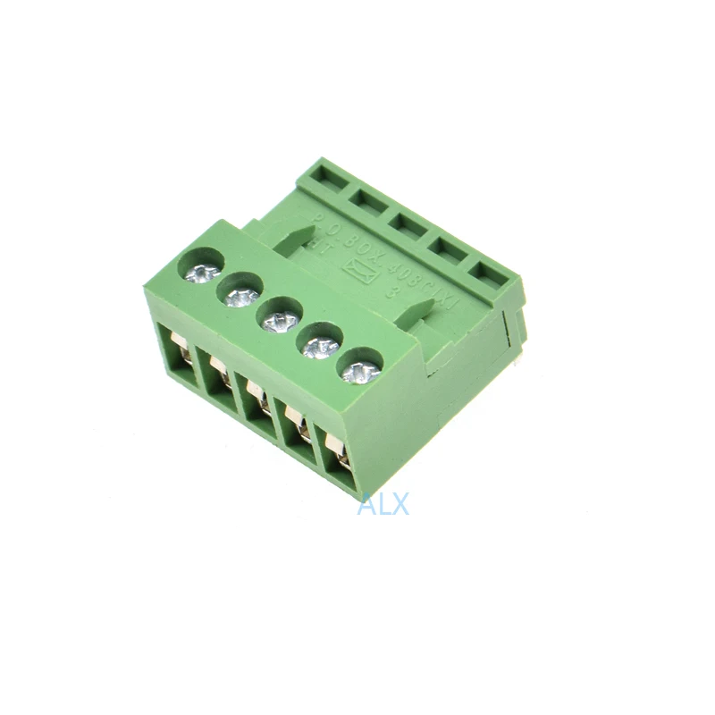 Клеммная колодка с прямым углом 5 контактов 3 96 мм 10 комплектов HT3.96 разъем pcb +