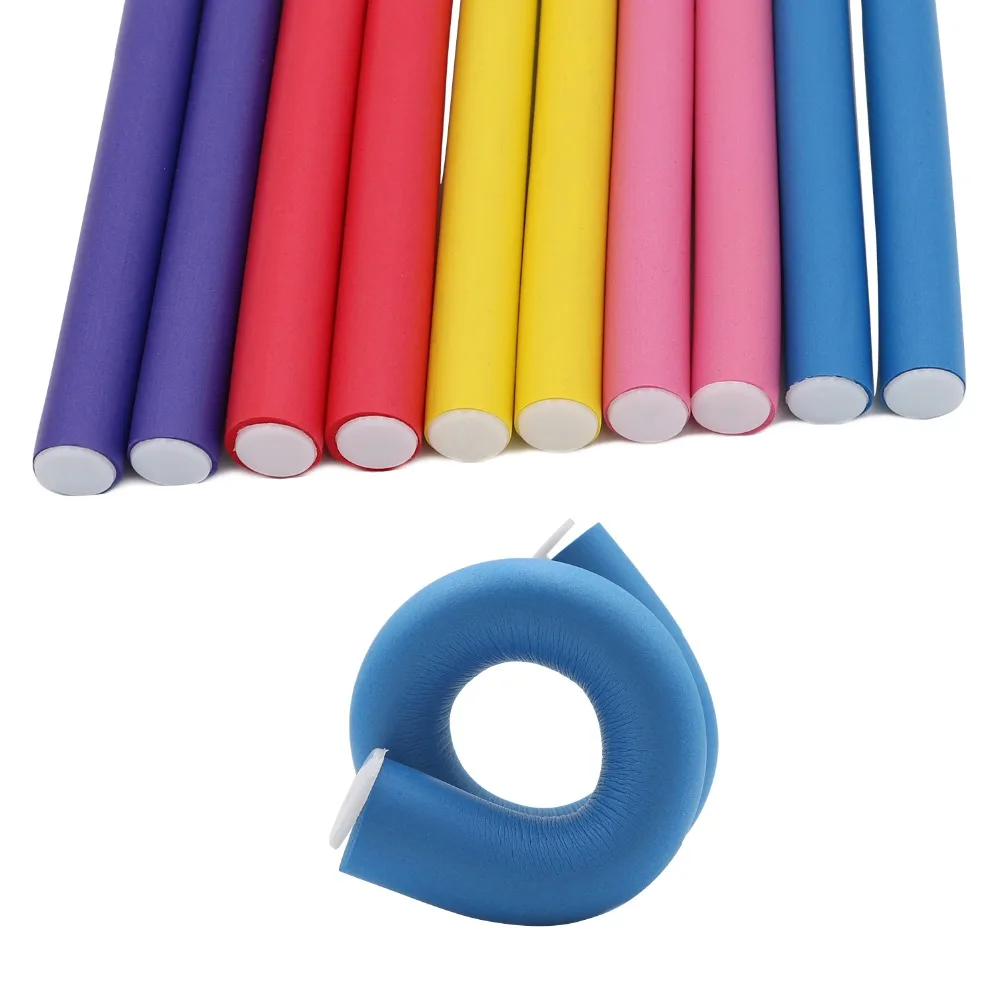 Мягкие бигуди для волос 30 шт./компл.|hair rollers plastic|bendy hair rollersflexi rods |