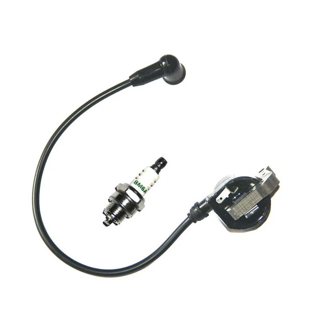 Модуль катушки зажигания с свечой для бензопилы Makita DCS6000i DCS6800i PN 030143040|Детали
