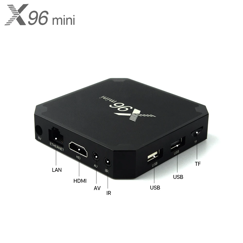 ТВ приставка X96 mini на Android 9 0 IP Арабская испанская 16 ГБ QHD X96MINI Испания Италия