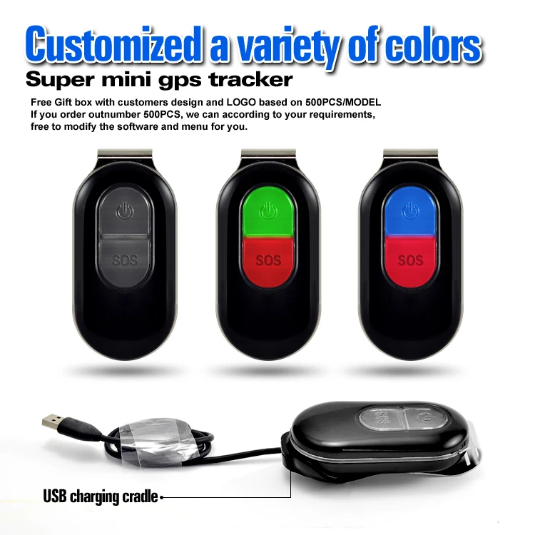 NO BOX Mini Personal gps tracker LK106 for Kids pets dogs elders waterproof Realtime SOS alarm LBS Google map on phone | Автомобили и