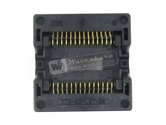 SOP28 SO28 SOIC28 OTS 28 1.27 23 Enplas IC тестирование сгорания разъем программирования адаптер 8 7