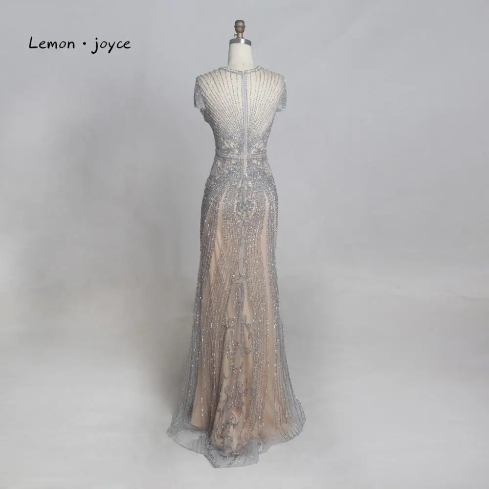 Lemon joyce Роскошные Длинные вечерние платья 2020 сексуальные для выпускного с