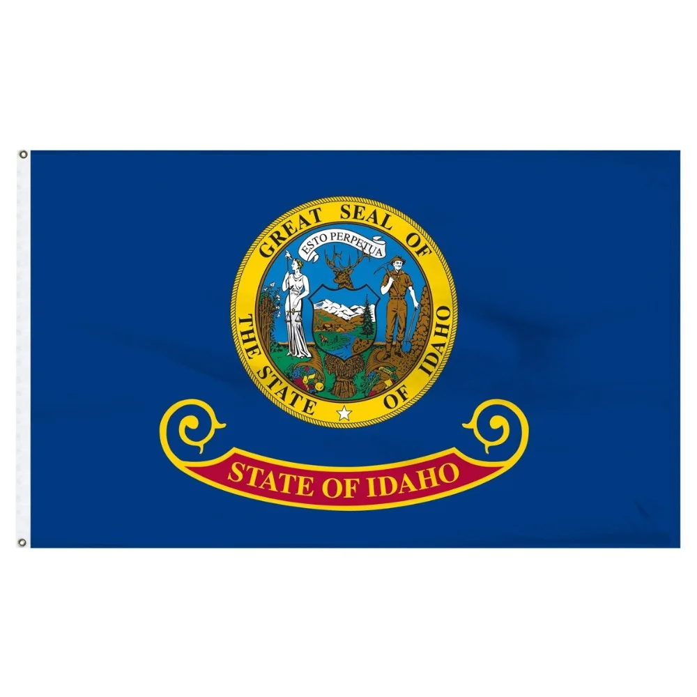 

johnin 90X150cm us usa state idaho flag