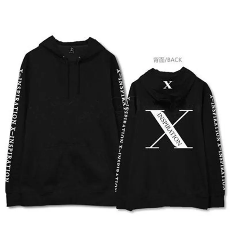 

Kpop SHINee Cap Man Hoodie Sweatshirt Jonghyun X-INSPIRATION Unisex Pullover Spring/Autumn Streetwear
