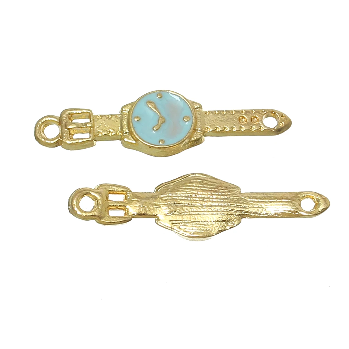 Подвески DoreenBeads из металлического сплава наручные часы золотого цвета